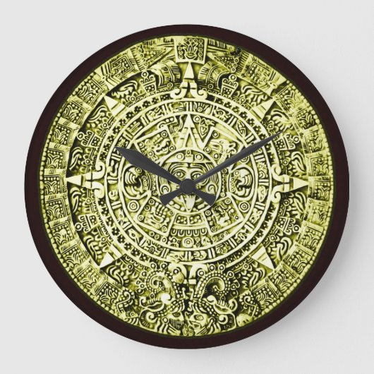 mayan-kalender grote klok (Voorkant)