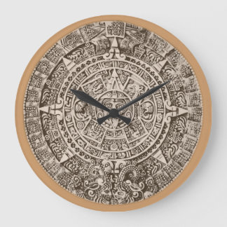 mayan-kalender grote klok