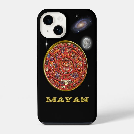 Mayan kalender iPhone hoesje (Achterkant)