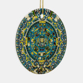 mayan-kalender keramisch ornament (Rechts)