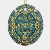 mayan-kalender keramisch ornament (Links)