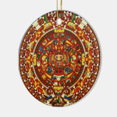 mayan-kalender keramisch ornament (Links)