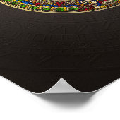 Mayan Kalender - kleur Poster (Hoek)