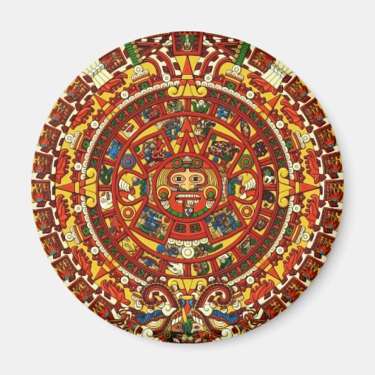 mayan-kalender magneet (Voorkant)