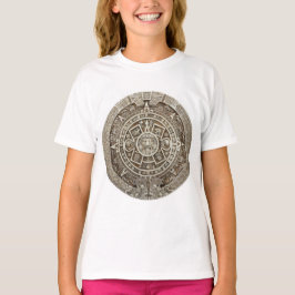 Mayan Kalender Meisjes T-shirt