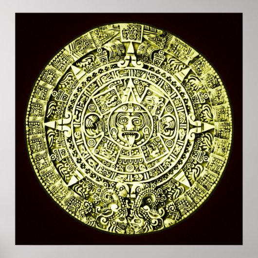mayan-kalender poster (Voorkant)