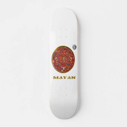 Mayan kalender skateboard (Voorkant)