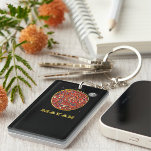 Mayan kalender sleutelhanger