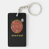 Mayan kalender sleutelhanger (achterkant)