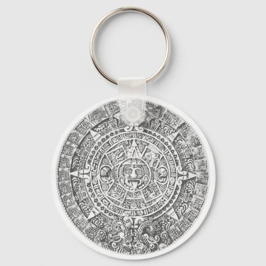 mayan-kalender sleutelhanger (Voorkant)
