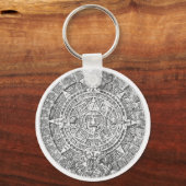 mayan-kalender sleutelhanger (Voorkant)