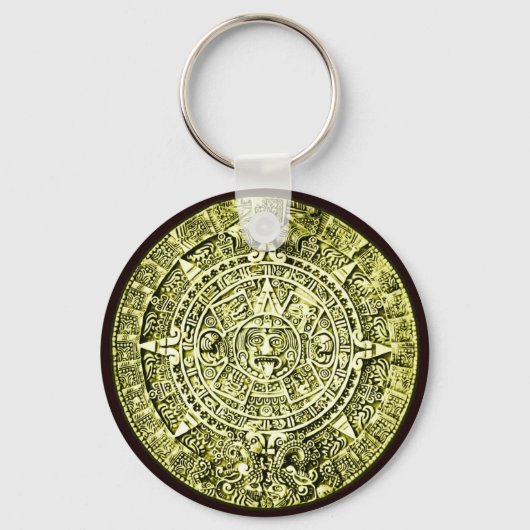 mayan-kalender sleutelhanger (Voorkant)