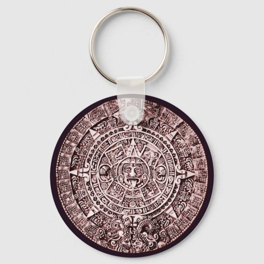 mayan-kalender sleutelhanger (Voorkant)