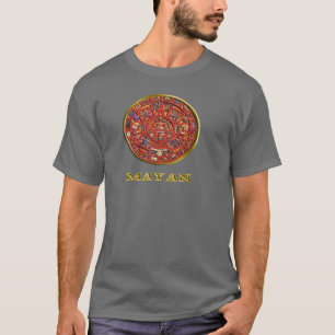 Mayan kalender t-shirt