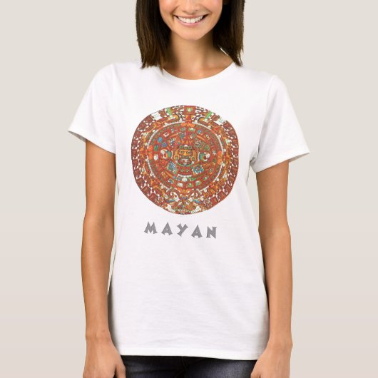 Mayan kalender t-shirt (Voorkant)