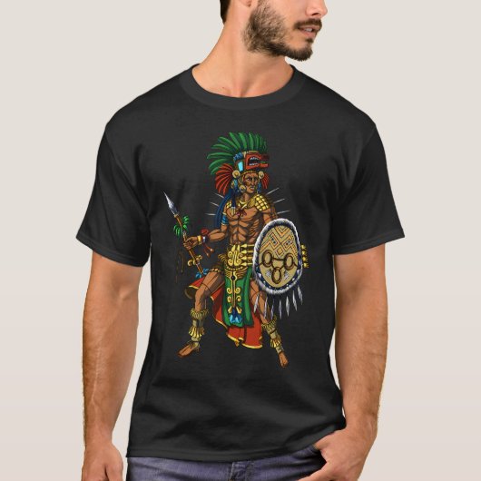Mayan Krijger T-shirt (Voorkant)