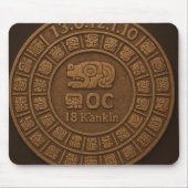 🖱️ Mayan Long Count Mouse Pad Muismat (Voorkant)