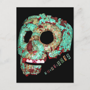 Mayan Mask-2012 Briefkaart
