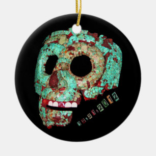 Mayan Mask-2012 Keramisch Ornament