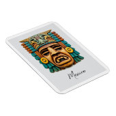 Mayan Mask Mexico Reizen Magneet (Rechterzijde)