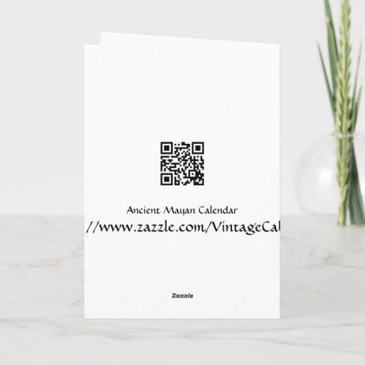 Mayan Maya Azteeks Symbool - Personaliseerbare Kaart (Achterkant)