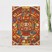 Mayan Maya Azteeks Symbool - Personaliseerbare Kaart (Voorkant)