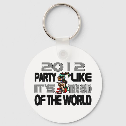 Mayan New Years 2012 Sleutelhanger (Voorkant)