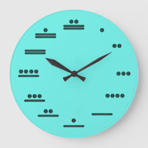 Mayan Number analoge klok