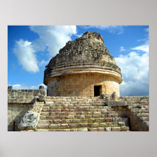 Mayan Observatory Poster