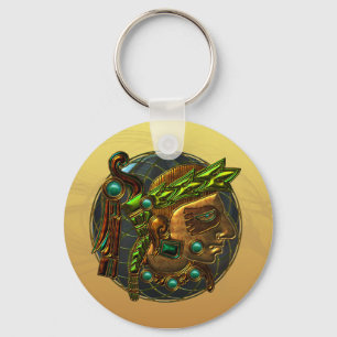 Mayan Ornament 4 Sleutelhanger