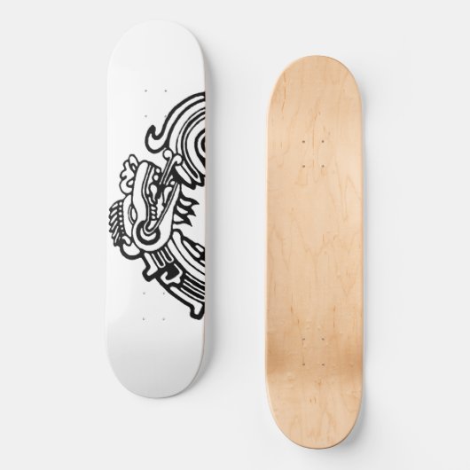 Mayan Oroborus Skateboard (Voorkant)