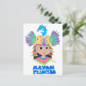 Mayan Princess Briefkaart (Staand voorkant)