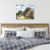 Mayan Pyramid Canvas Afdruk (Insitu (Slaapkamer))