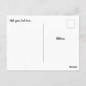 Mayan Pyramid CHICHEN ITZA Travel Souvenir Briefkaart (Achterkant)