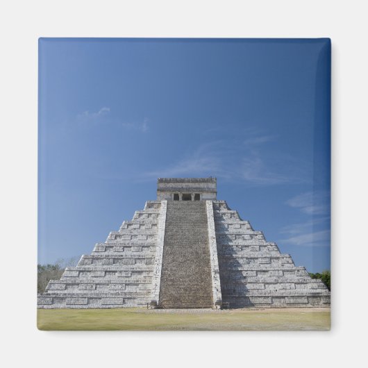 Mayan Pyramid, Morning in maart Magneet (Voorkant)