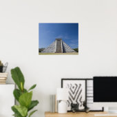 Mayan Pyramid, Morning in maart Poster (Thuiskantoor)