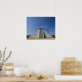 Mayan Pyramid, Morning in maart Poster (Keuken)