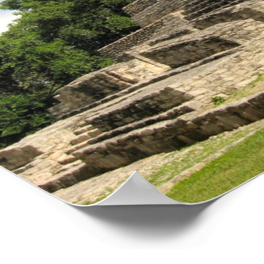 Mayan Pyramid Poster (Hoek)