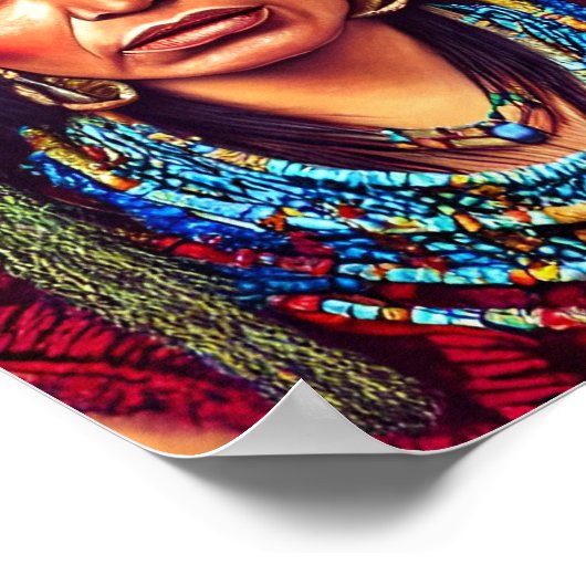 MAYAN QUEEN POSTER (Hoek)