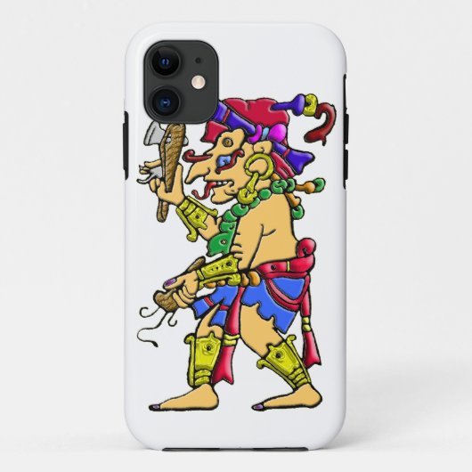 Mayan rain god Chac Case-Mate iPhone Case (Achterkant)