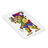 Mayan rain god Chac Magneet (Rechterzijde)