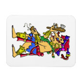 Mayan rain god Chac Magneet (Horizontaal)