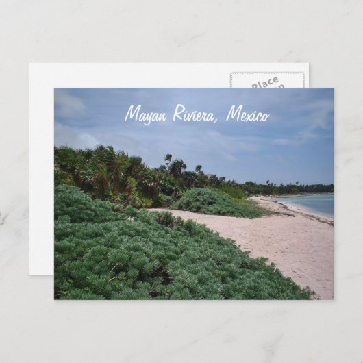 Mayan Riveria, Mexico Briefkaart (Voorkant / Achterkant)