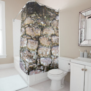 Mayan Ruïnes Muur Douchegordijn