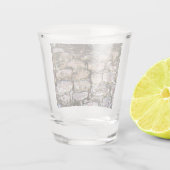 Mayan Ruïnes Muur Shot Glas (Achterkant)