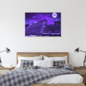 Mayan Ruïnes | Tulum Mexico Canvas Afdruk (Insitu (Slaapkamer))