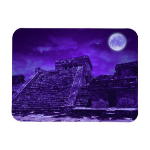 Mayan ruïnes Tulum Mexico Magneet
