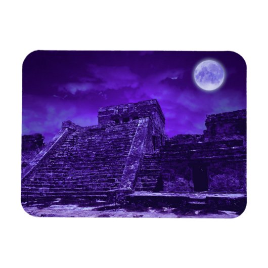 Mayan ruïnes | Tulum Mexico Magneet (Horizontaal)