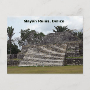 Mayan Ruins, Belize Briefkaart