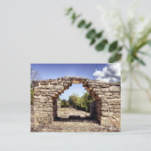 Mayan Ruins Briefkaart (Staand voorkant)